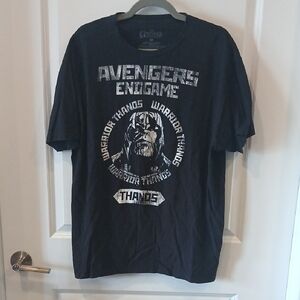 Marvel Avengers Endgame Black T-Shirt Size XL good Condition